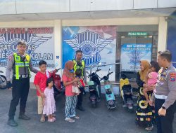 TRC Satlantas Polres Bangkalan Tertibkan Penggunaan Sepeda Listrik di Jalan Raya