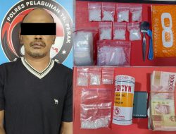 Miliki Sabu 48,38 Gram, Seorang Cleaning Servis Tak Berkutik saat Diamankan Polres Pelabuhan Tanjung Perak