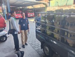 Pastikan Tidak Ada Pelanggaran, Ops Cipkon Polda Bali Datangi Agen Gas Elpiji 3 Kg Bersubsidi