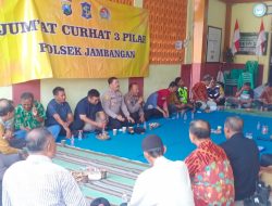Cooling System Jelang Pilkada, Ju’mat Curhat Polrestabes Surabaya di Kelurahan Kebonsari