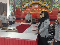 Tingkatkan Kompetensi Petugas, Lapas Narkotika Kelas IIA Pamekasan Kanwil Kemenkumham Jatim ikutin Webinar Series