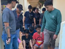 Komplotan Begal dan Curanmor Mewek Saat Dibekuk Tim Anti Bandit Polsek Simokerto