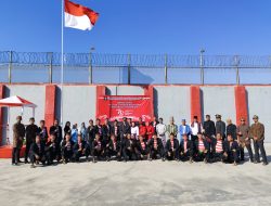 Bangun Pondasi Kokoh Menuju Indonesia Emas 2024, Lapas Pamekasan Gelar Upacara Bendera Peringatan HUT Kemerdekaan ke-79