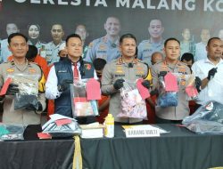 Polresta Malang Kota Berhasil Amankan Komplotan Pencuri Modus Gembosi Ban Nasabah Bank