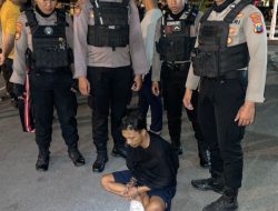 Tim Raimas Sat Samapta Polres Pelabuhan Tanjung Perak Amankan Dua Pengedar Pil saat Patroli