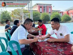 Lapas Narkotika Kelas IIA Pamekasan Kanwil Kemenkumham Jatim Gelar Skrining TBC kepada Warga Binaan