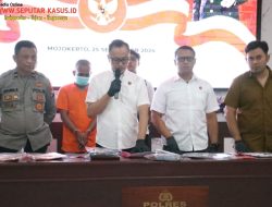 Polres Mojokerto Kota Amankan Terduga Pelaku Pencabulan Anak