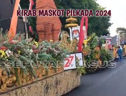 Puncak Kirab Maskot Pilkada Serentak 2024 Digelar di Surabaya