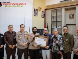 Satlantas Polres Sumenep Raih Penghargaan Badan Publik Informatif dari Komisi Informasi