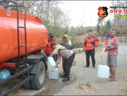 Sinergitas Polres Ponorogo Bersama TNI dan Komunitas Trail Patroli Karhutla Cegah Kebakaran Hutan