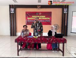 Lapas Narkotika Kelas IIA Pamekasan Kanwil Kemenkumham Jatim Gelar Penyuluhan Hukum dan Wawasan Kebangsaan kepada Warga Binaan