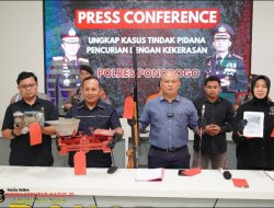 Nekat Mencuri karena Terlilit Hutang, Seorang Residivis Diamankan Polres Ponorogo