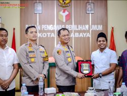 Kapolrestabes Surabaya Gelar Silaturahmi ke KPU, Bawaslu, Bahas Dinamika Pilkada 2024 serta Cek Kesiapan Logistik