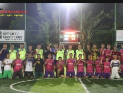 Cooling System Pilkada 2024, Polres Pasuruan Kota Gelar Mini Soccer Bareng Media