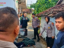 Polwan Polisi RW Polres Sampang Laksanakan TPTKP Penemuan Jenasah di Jl. Teuku Umar Sampang