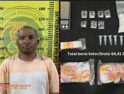 Polisi Berhasil Amankan Tersangka Pengedar Sabu di Lumajang
