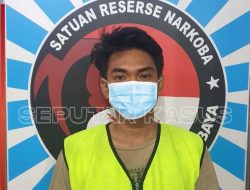 Jadi Kurir Narkoba, Warga Wonorejo Surabaya Berakhir di Sel Tahanan