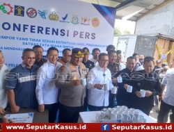 Kemendag RI bersama Polres Tanjung Perak dan Bea Cukai Ungkap Pelanggaran Impor Barang Senilai Rp9,8 Miliar