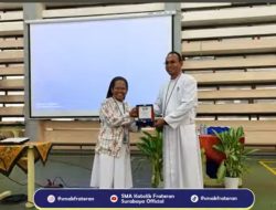 SMA Katolik Frateran Surabaya Sambut Hangat Kedatangan Kunjungan Spesial SMP Katolik Santa Maria Banjarmasin