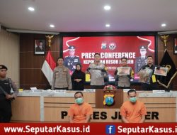 Polres Jember Akhirnya Berhasil Menangkap Dua Pelaku Pembunuhan yang Kabur ke Malaysia