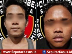 Polrestabes Surabaya Berhasil Amankan Dua Tersangka Curat Spesialis Minimarket
