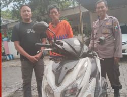 Nekat! Pengamen Kepergok Curi Motor di Bulak Kalitinjang Surabaya, Berhasil Diamankan Polsek Kenjeran