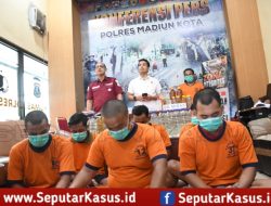 Polres Madiun Kota Berhasil Amankan Belasan Tersangka Kasus Pengeroyokan dan Penganiayaan
