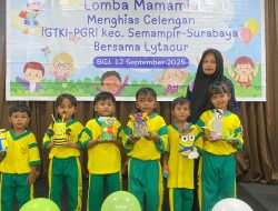 TK Mutiara Surabaya Ikuti Final Lomba Hias Celengan IGTKI-PGRI Semampir di BG Junction 