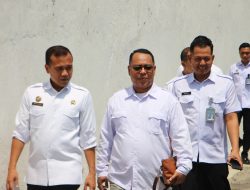 Tinjau Area Brandgang, Lapas Kelas I Madiun Jajaki Kerja Sama dengan Pelaku Usaha Peternakan Sapi