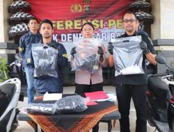 Aksi Begal yang Viral, Lima Pelaku Berakhir di Sel Tahanan Polsek Denpasar Barat