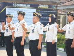 Kabag TU Lapas I Madiun Pimpin Apel Pagi,Tekankan Disiplin dan profesionalisme