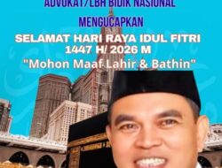 Semangat Lebaran, Bidik Nasional & LBH Ajak Insan Pers Jaga Integritas dan Kepercayaan Publik
