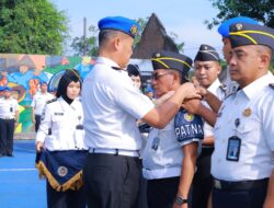 Perkuat Integritas dan Pengawasan, Lapas I Madiun Ikuti Pengukuhan Satopspatnal Kanwil Ditjenpas Jatim