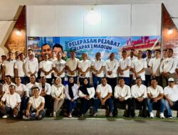 Momen Perpisahan Sarat Emosi, Lapas I Madiun Lepas Tiga Pejabat Terbaiknya