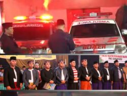 Tradisi Remoh Sandur Kian Solid, Pro Suramadu Serahkan Dua Unit Ambulans Gratis