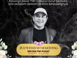 Dunia Pers Berduka, Zulmansyah Sekedang Tutup Usia