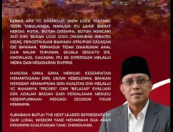 Abi Munif Gaungkan Kepemimpinan Berbasis Proses, Soroti Kebutuhan Pemimpin Baru di Surabaya