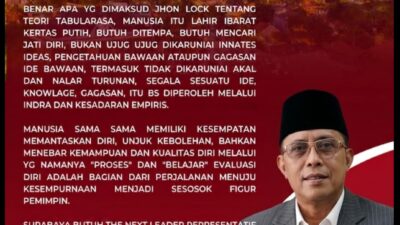 Abi Munif Gaungkan Kepemimpinan Berbasis Proses, Soroti Kebutuhan Pemimpin Baru di Surabaya