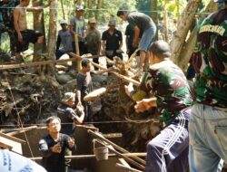 Warga Antusias Pembangunan Abutmen Jembatan Printis Garuda di Nusamara Terus Dipercepat