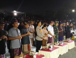 Hadiri Grand Final Jegeg Bagus Jembrana 2026, Letkol Inf Gafur Thalib Dorong Generasi Muda Jadi Duta Pariwisata Berkarakter