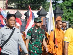 Jembrana Jadi Gerbang Perdamaian, Dandim 1617 Kawal Pelepasan 58 Bhikkhu