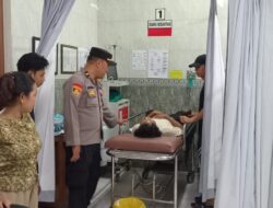 Aksi Cepat Polsek Dentim Tindaklanjuti Laporan Laka Lantas Melalui Layanan 110
