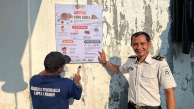 Preventif Pencegahan Hantavirus Melalui Pemasangan Banner Edukasi Kesehatan Antisipasi Penyebaran Hantavirus