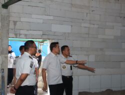 Staf Khusus Menteri Imipas Tinjau Pembuatan Ruang Kelas di Lapas Kelas I Madiun, Peninjauan Sarana Pembinaan 