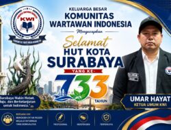 Ketua Umum KWI Umar Hayat Ucapkan Selamat Hari Jadi Kota Surabaya ke-733, Apresiasi Kemajuan Kota Pahlawan