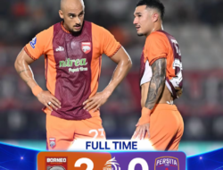 Borneo FC Tundukkan Persita 2-0 di Segiri, Magis Gol ke-16 Peralta Panaskan Persaingan