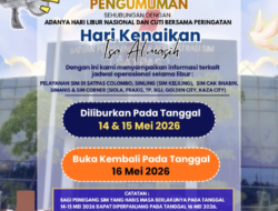 Libur Kenaikan Isa Almasih, Pelayanan SIM di Surabaya Tutup 14–15 Mei 2026