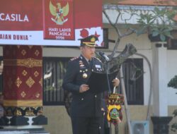 Pimpin Upacara Hari Lahir Pancasila 2026, Kapolres Tabanan Tegaskan Pancasila sebagai Fondasi Perdamaian Dunia
