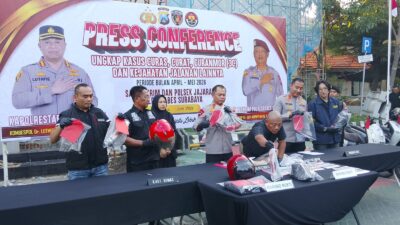 Pengeroyokan Mahasiswa hingga Curanmor Terungkap, Polrestabes Surabaya Bentuk Tim Khusus Brimob