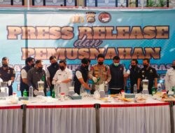 Ops Antik Agung 2026 Polda Bali Sapu Bersih Narkoba, 111 Kasus Diungkap dan Sita Barang Bukti Senilai Rp 13,1 Miliar 